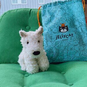 Jellycat Munro Scottie Dog – Authentic, Medium, NWOT (Retired)